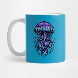 Tribal Jellyfish Mug